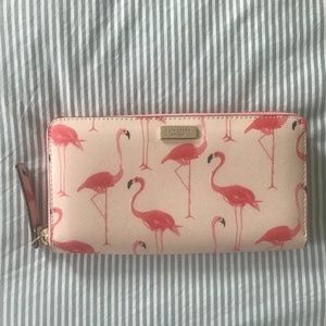 Kate Spade Newbury Lane Flamingo Wallet